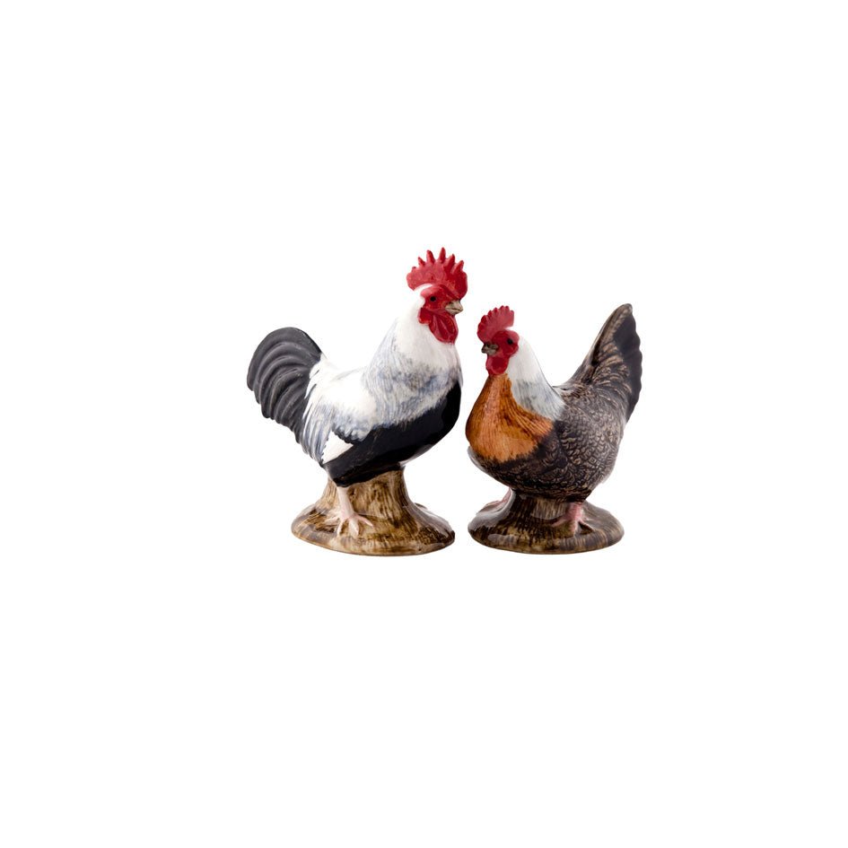Dorking Haan en Kip Peper & Zout - Quail Ceramics - SuperMatique