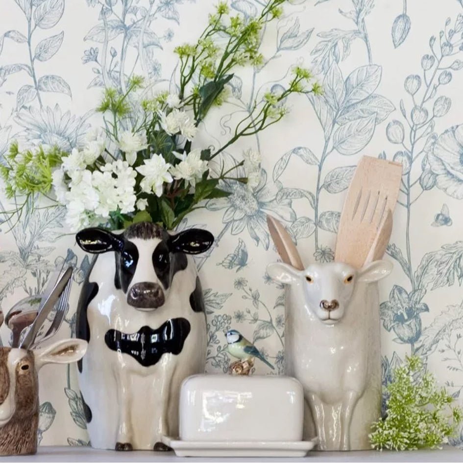 Friese Koe Bloemenvaas - Quail Ceramics - SuperMatique