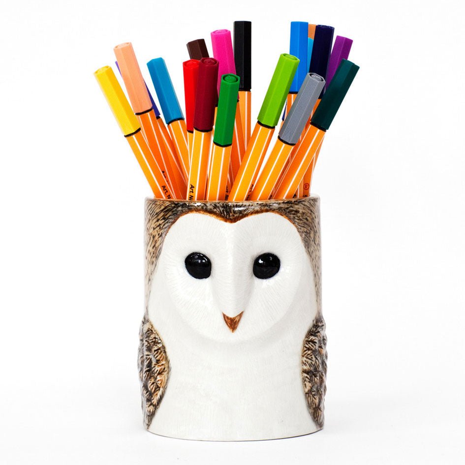 Kerkuil Pennen Pot Quail Ceramics - SuperMatique