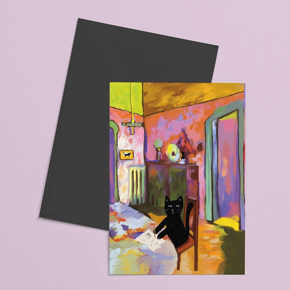 Wenskaart Wassily Catdinsky - Niaski - SuperMatique