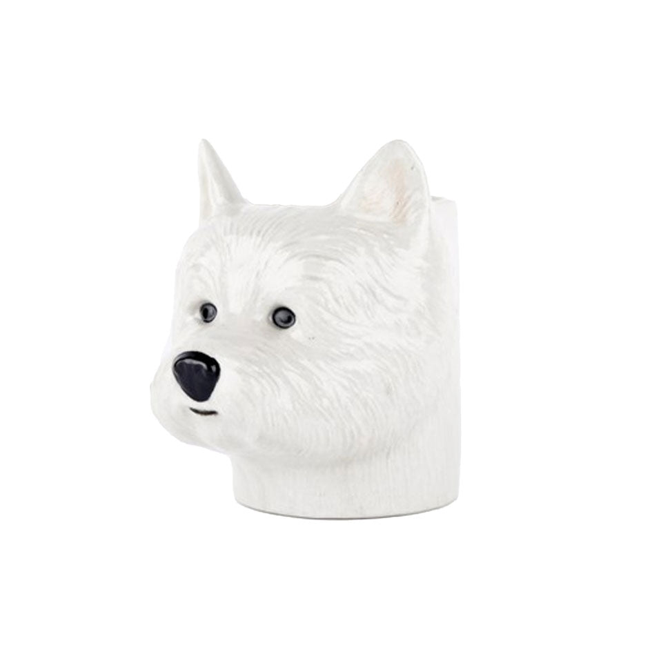 Westie Hondje Pennenpot - Quail Ceramics - SuperMatique