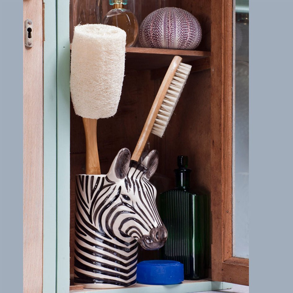 Zebra Pollepelpot - Quail Ceramics - SuperMatique