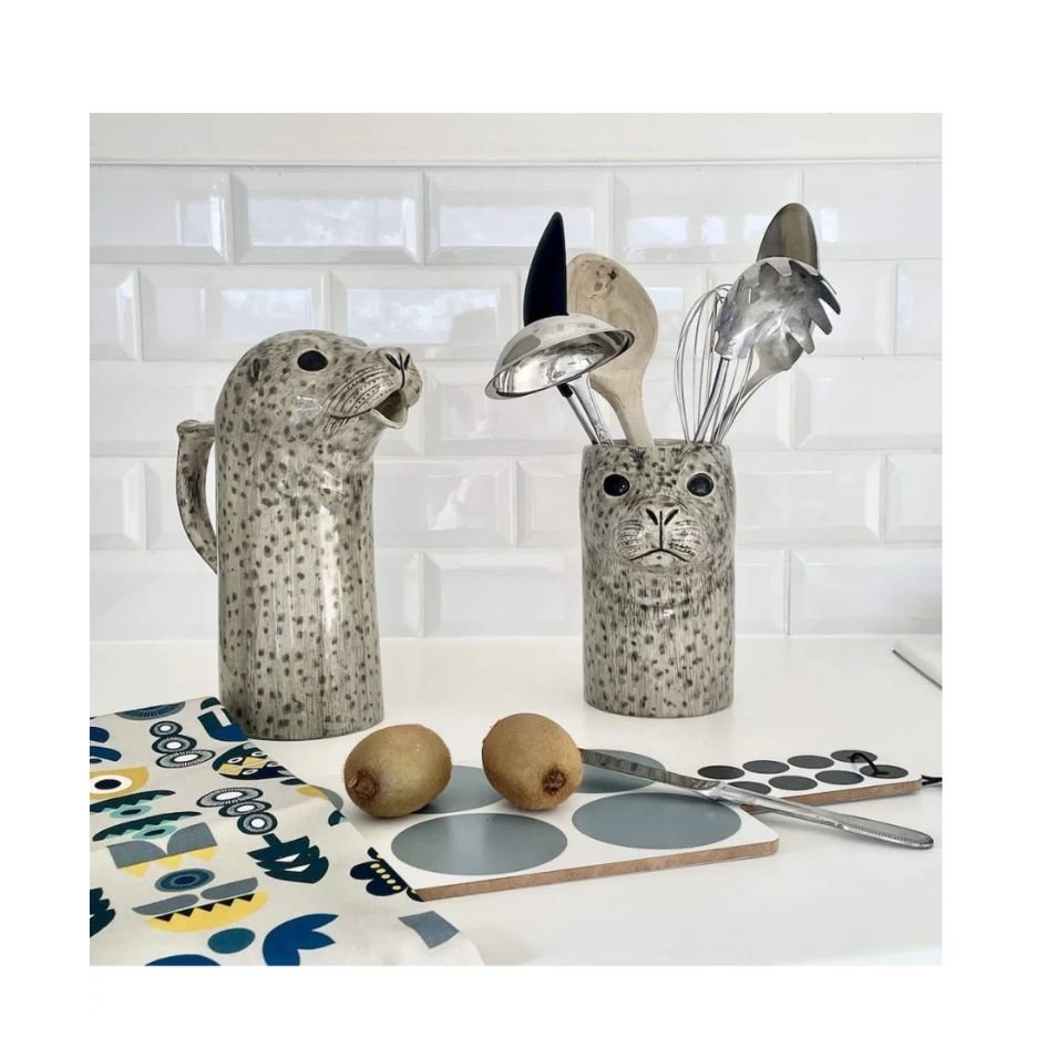 Zeehond Karaf Groot - Quail Ceramics - SuperMatique
