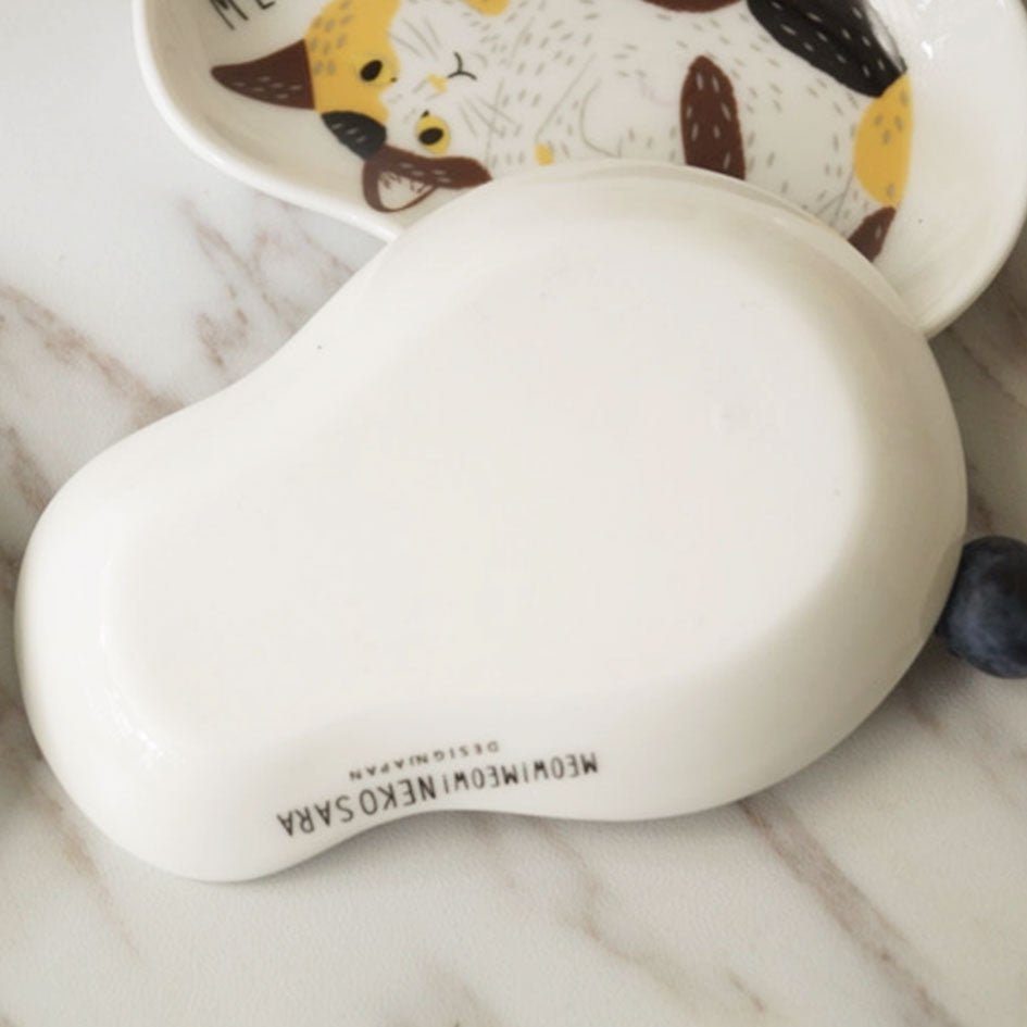 Zwart - Witte Kat Schaaltje - SuperMatique - SuperMatique
