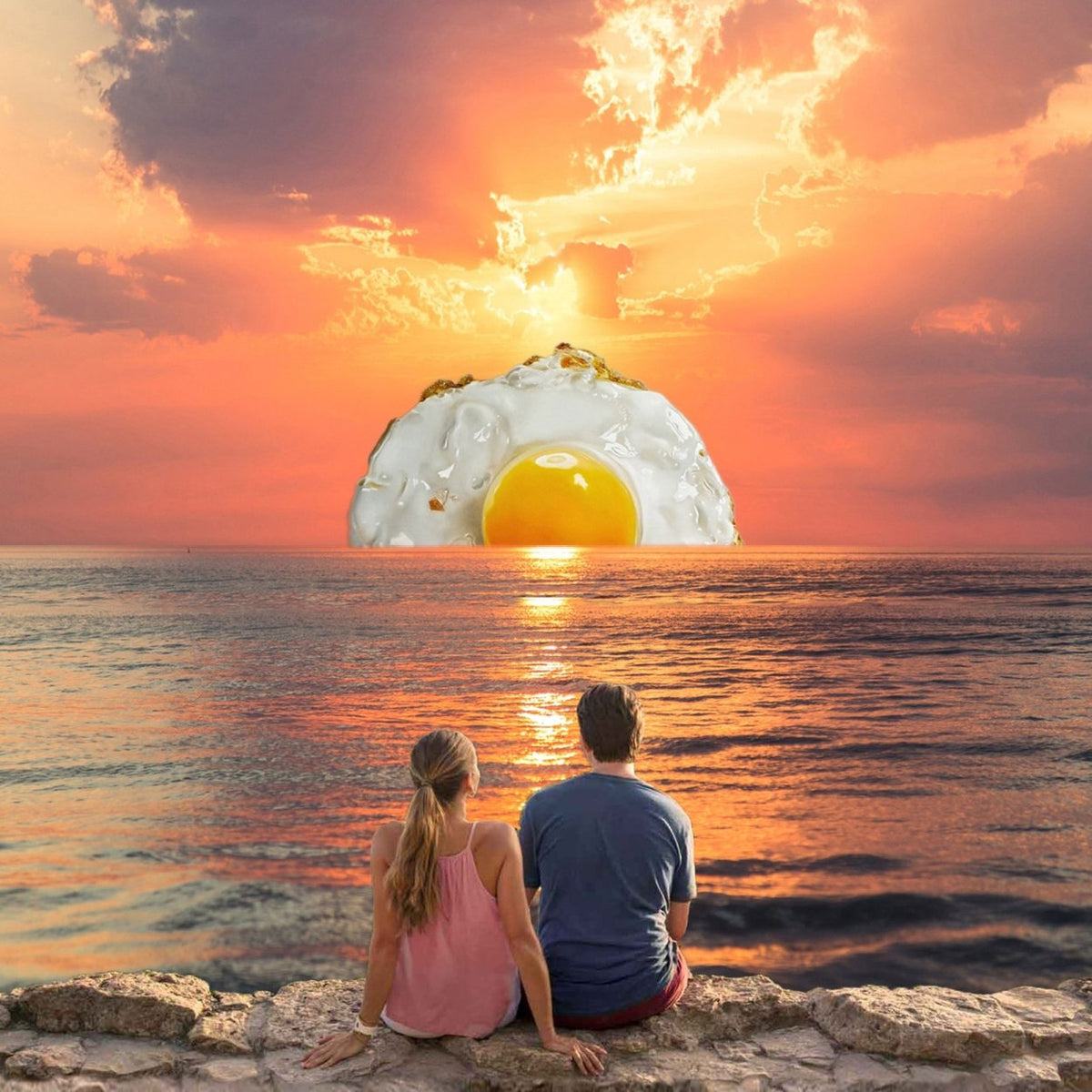Ansichtkaart Sunset - SuperMatique