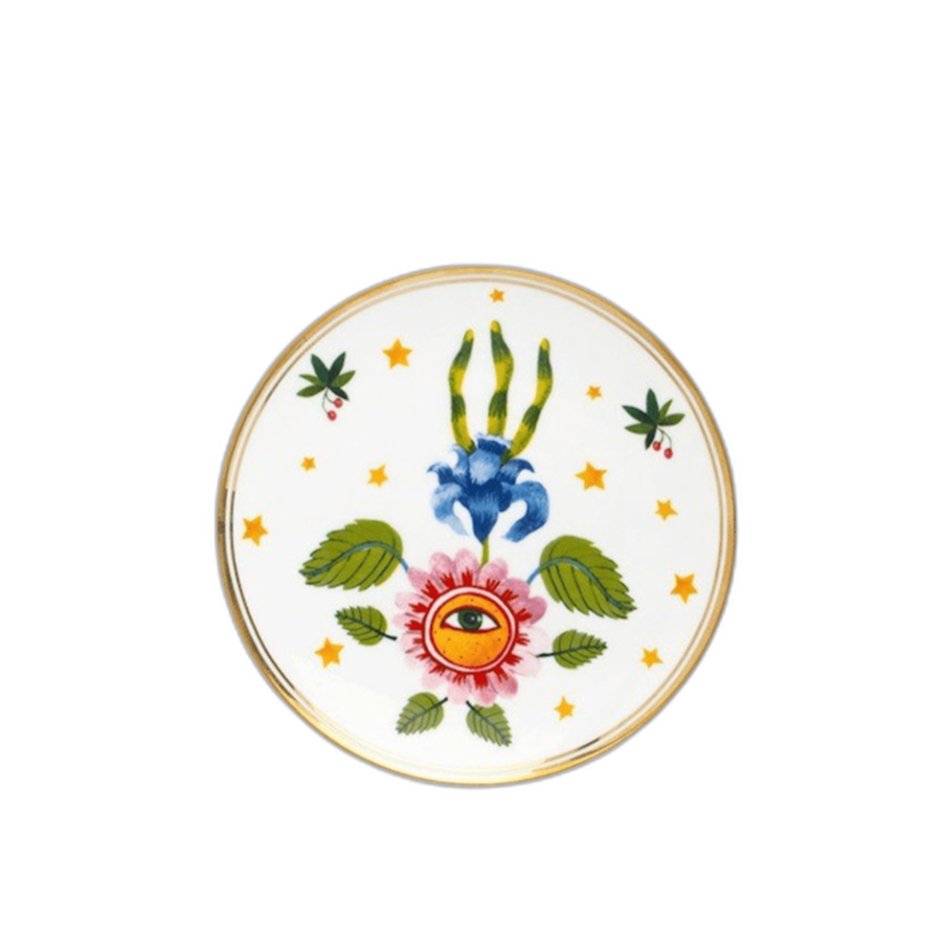 Bitossi Home Funky Table Bloemen en Oog Bordje - SuperMatique