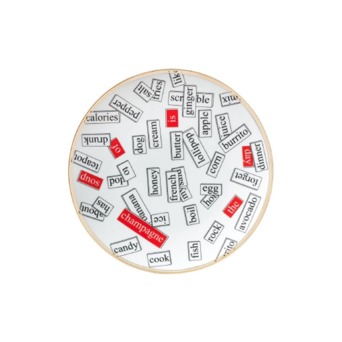 Bitossi Home Funky Table Soup of the Day Bord - SuperMatique