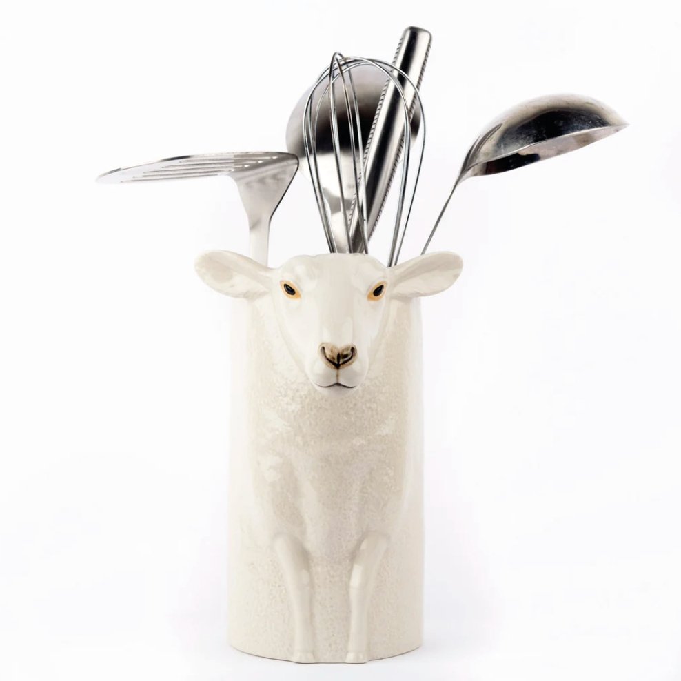 Schaap wit Pollepel pot - SuperMatique