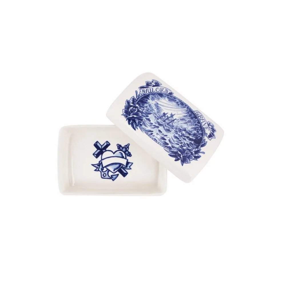 Table Box Sailor’s Grave Schiffmacher Collection Royal Blue Tattoo - SuperMatique