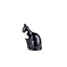 Barney Kleine Zwart/Wit Kat Bloemenvaasje - Quail Ceramics - SuperMatique