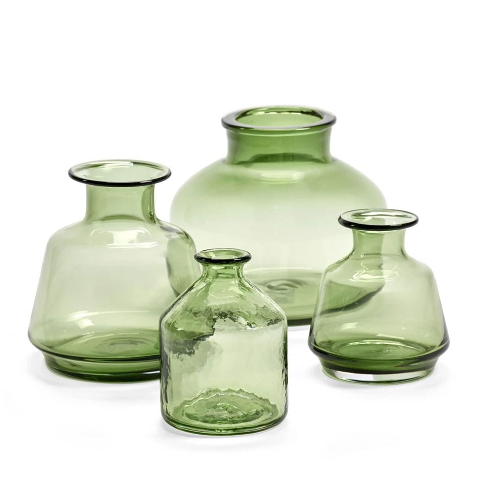 Bloemenvaas Groen Glas - SERAX - SuperMatique