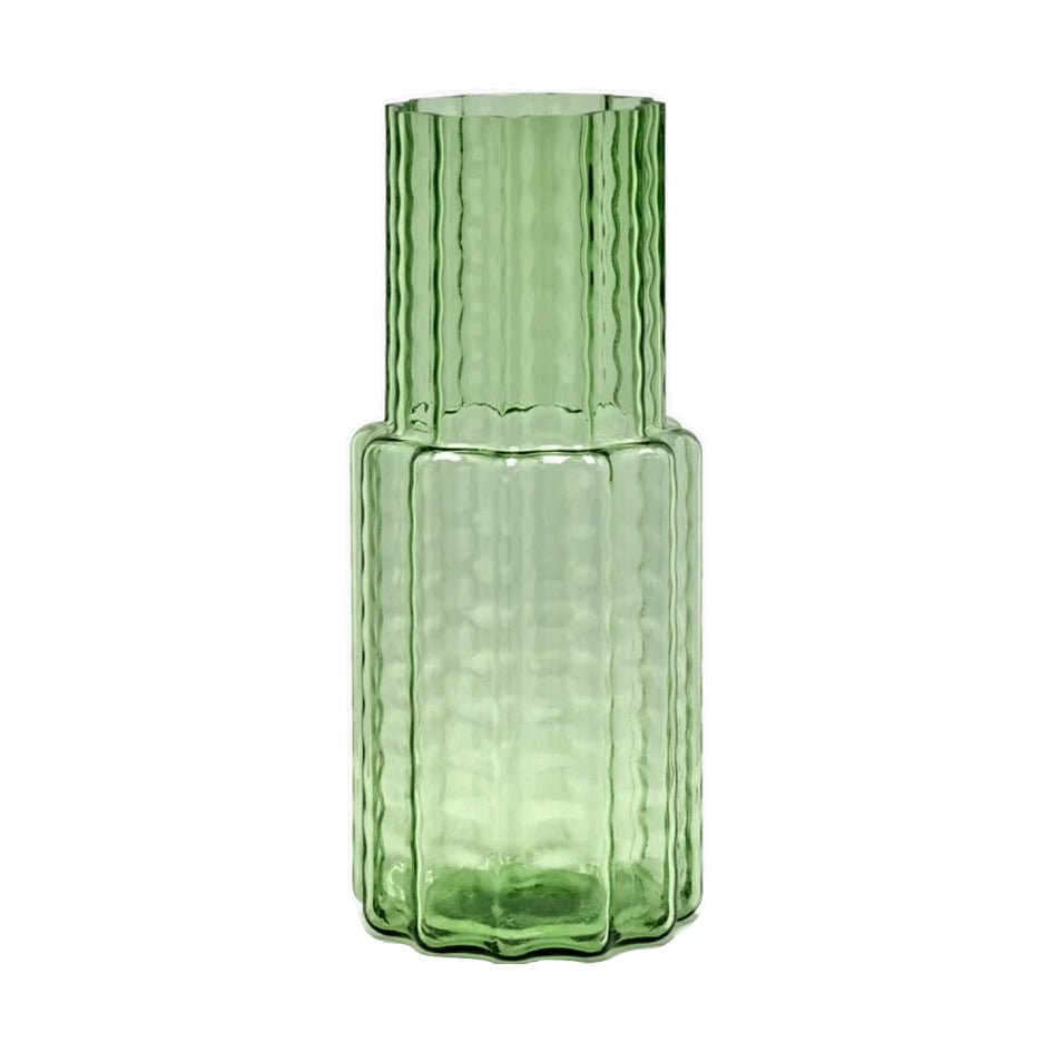 Bloemenvaas Groen Transparant Waves - SERAX - SuperMatique