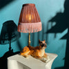 Afbeelding van vintage keramiek lamp in vorm van een boxer hond t.i.p. lights - SuperMatique 