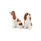 Cocker Spaniel Blenheim Hond Peper en Zout - Quail Ceramics - SuperMatique