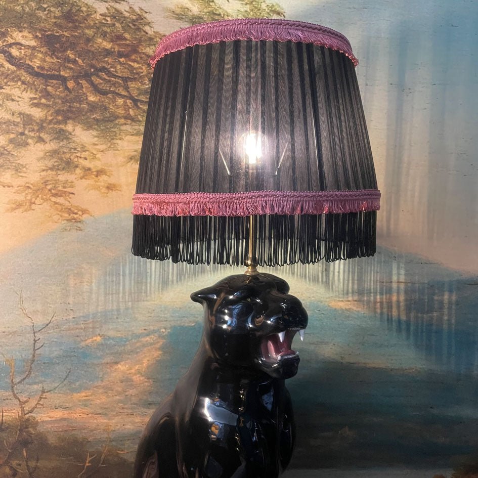 Decoratieve Keramiek Lamp Zwarte Panter - t.i.p. Lights - SuperMatique