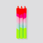 Dip Dye Neon Lollipop Trees kaarsen - Pink Stories - SuperMatique