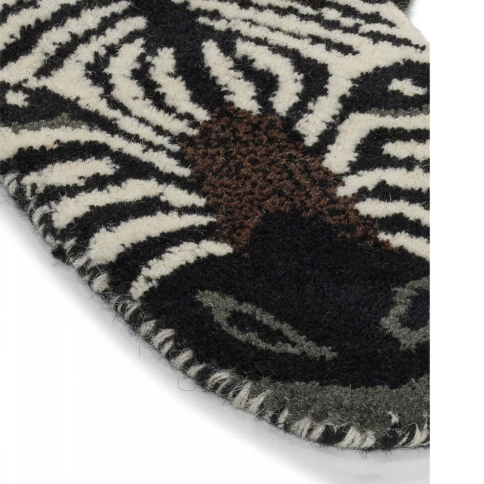 Gestreept Zebra Vloerkleed Klein - Doing Goods - SuperMatique