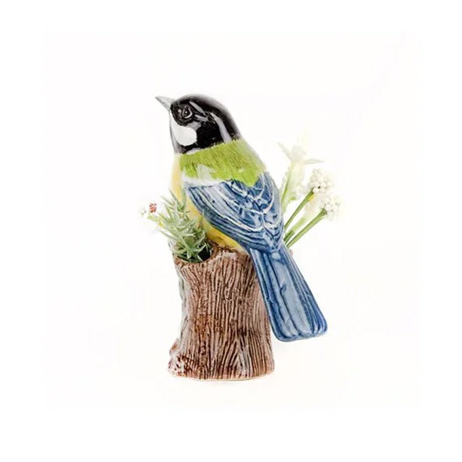 Koolmees Klein Bloemenvaasje - Quail Ceramics - SuperMatique