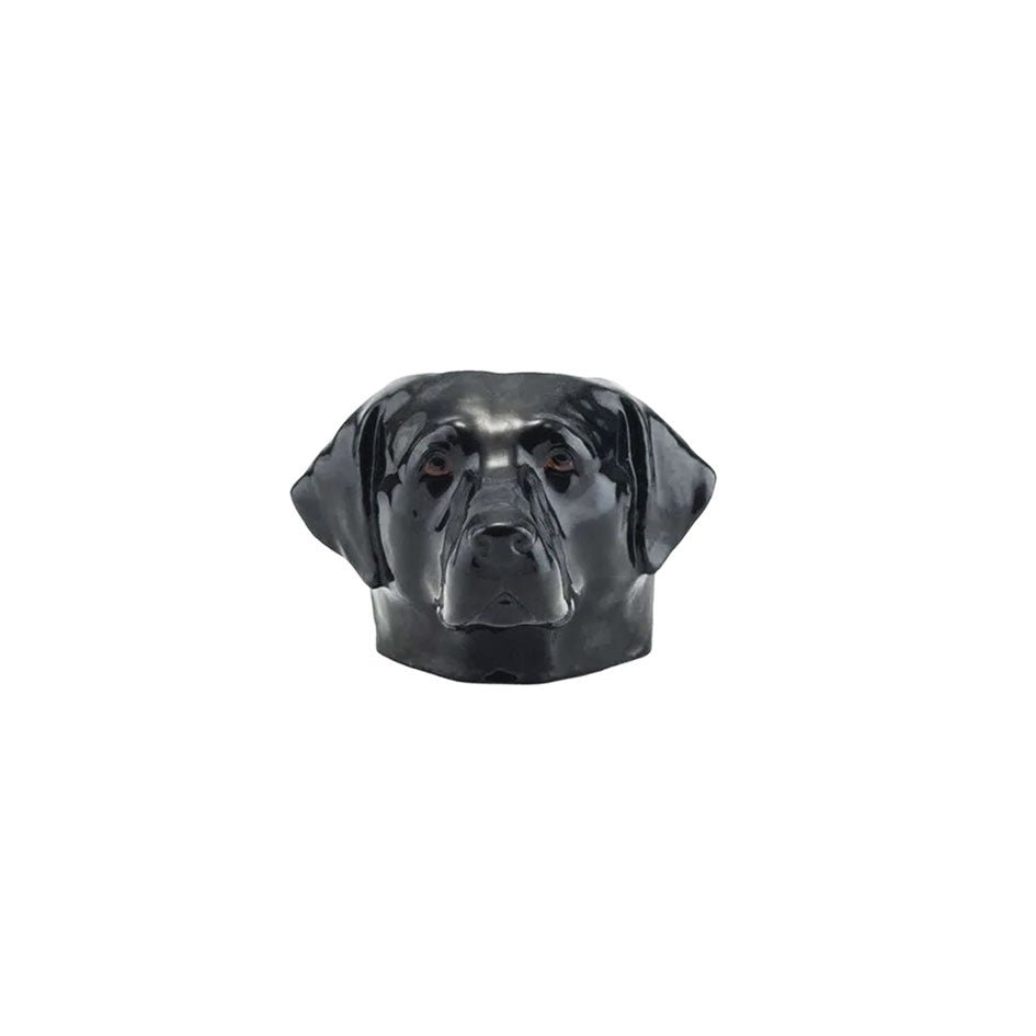 Labrador Zwart Eierdopje Quail Ceramics - SuperMatique