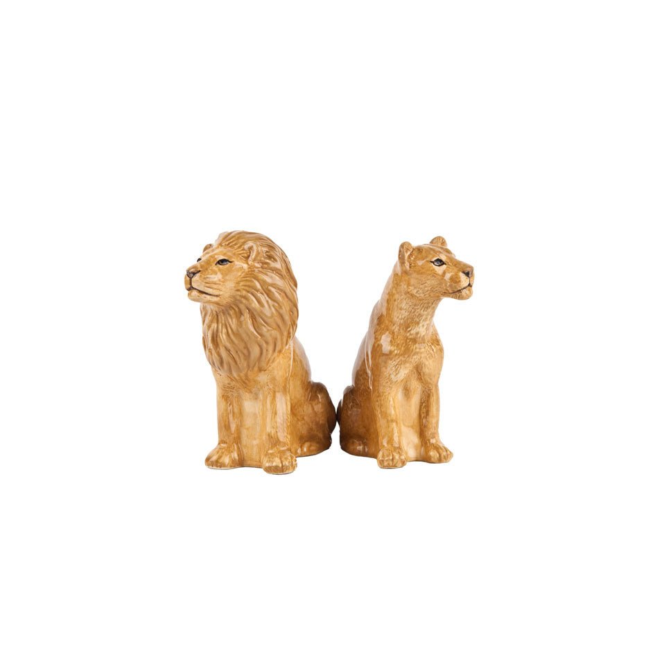 Leeuw Peper en Zout Stel - Quail Ceramics - SuperMatique