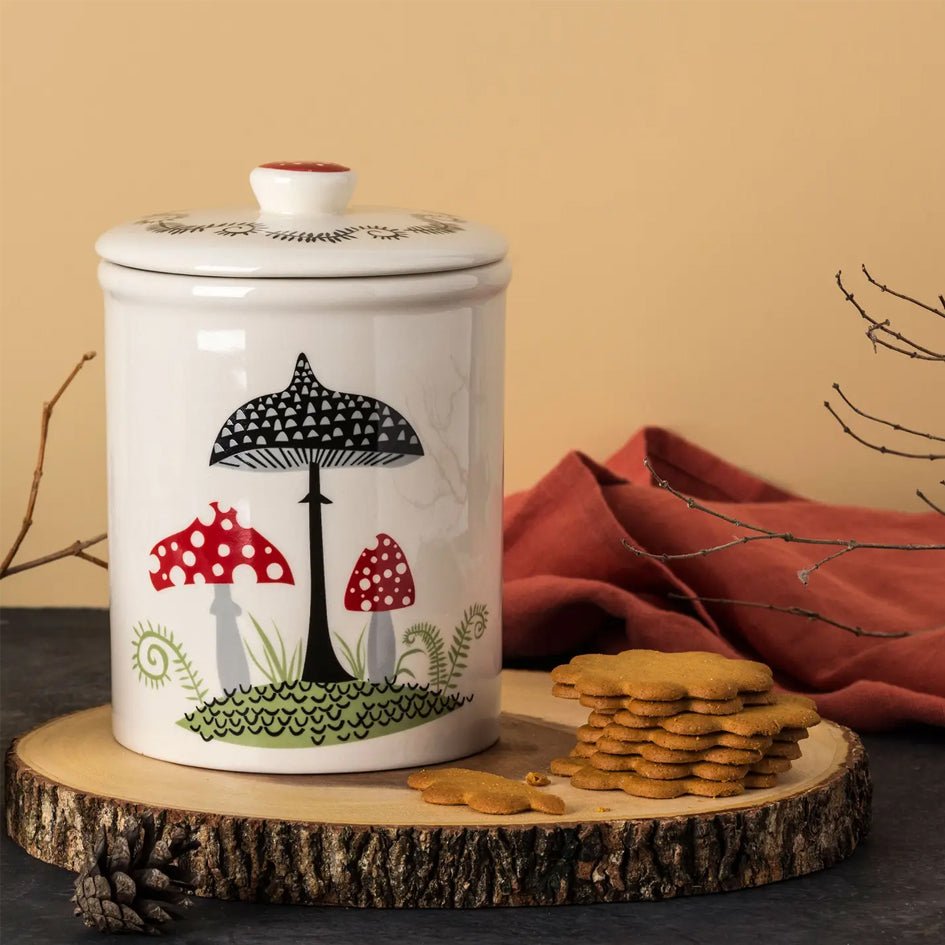 Paddenstoelen Keramiek Voorraadpot - Hannah Turner Ceramics - SuperMatique