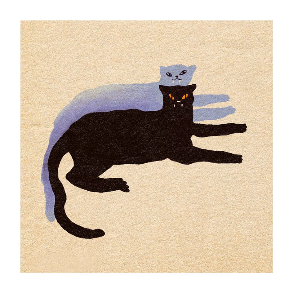 'Resting Panthers' Rustende Panters Art Print - Enikő Eged - SuperMatique