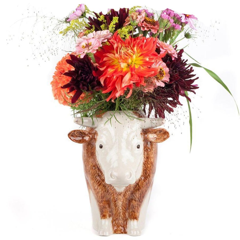 Stier Bloemenvaas - Quail Ceramics - SuperMatique