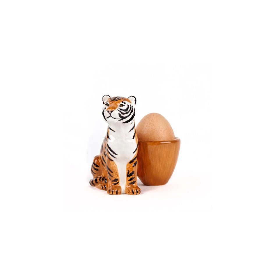 Tijger met Eierdopje - Quail Ceramics - SuperMatique