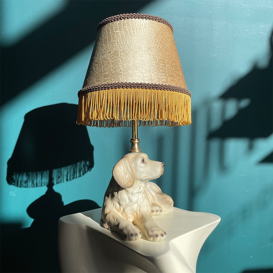 Vintage Keramiek Labrador Hond Tafellamp - t.i.p. Lights - SuperMatique