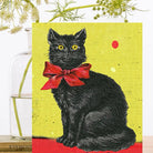 Wenskaart 'Lucky Black Cat' - Madame Treacle - SuperMatique