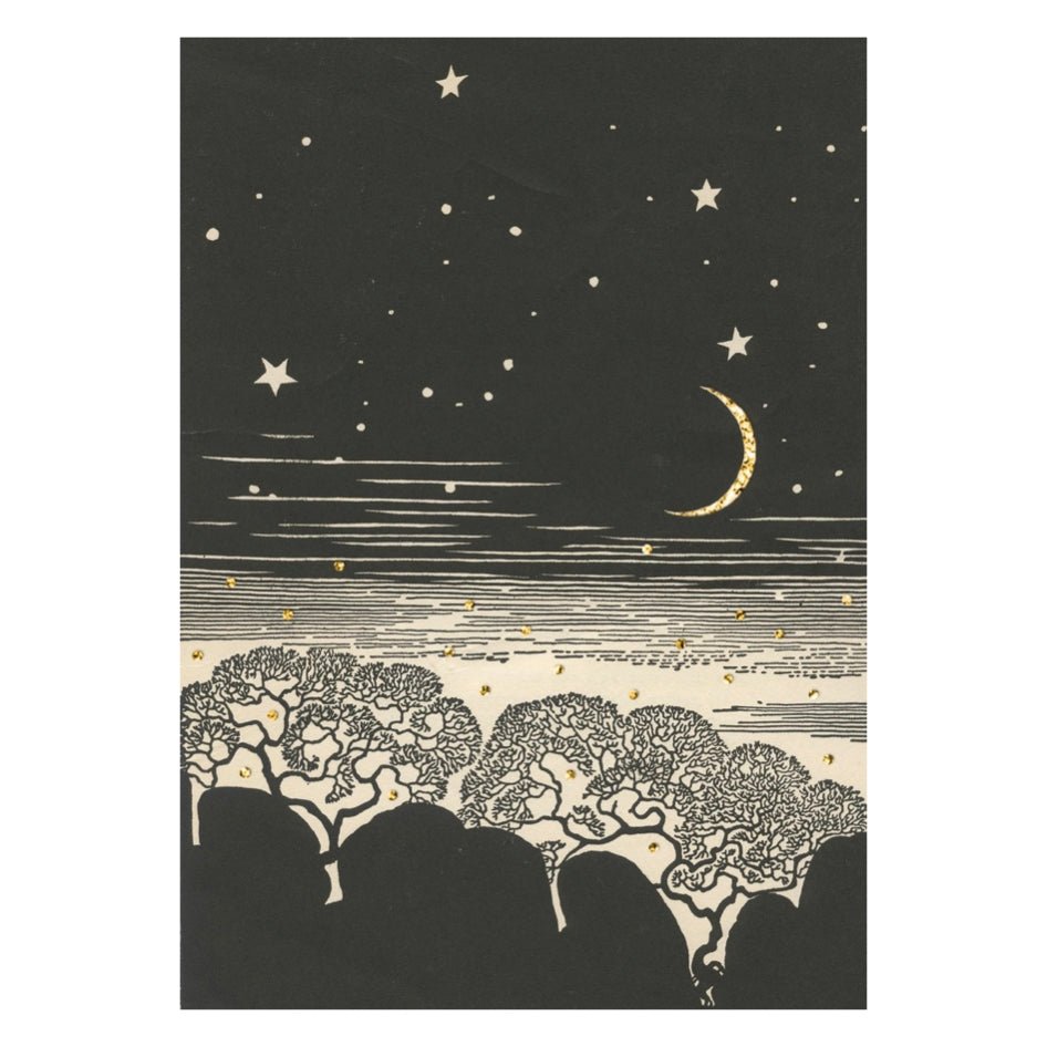 Wenskaart 'Moon Rise' - Madame Treacle - SuperMatique