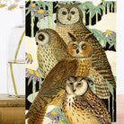Wenskaart 'Owls in the Japanese Garden' - Madame Treacle - SuperMatique
