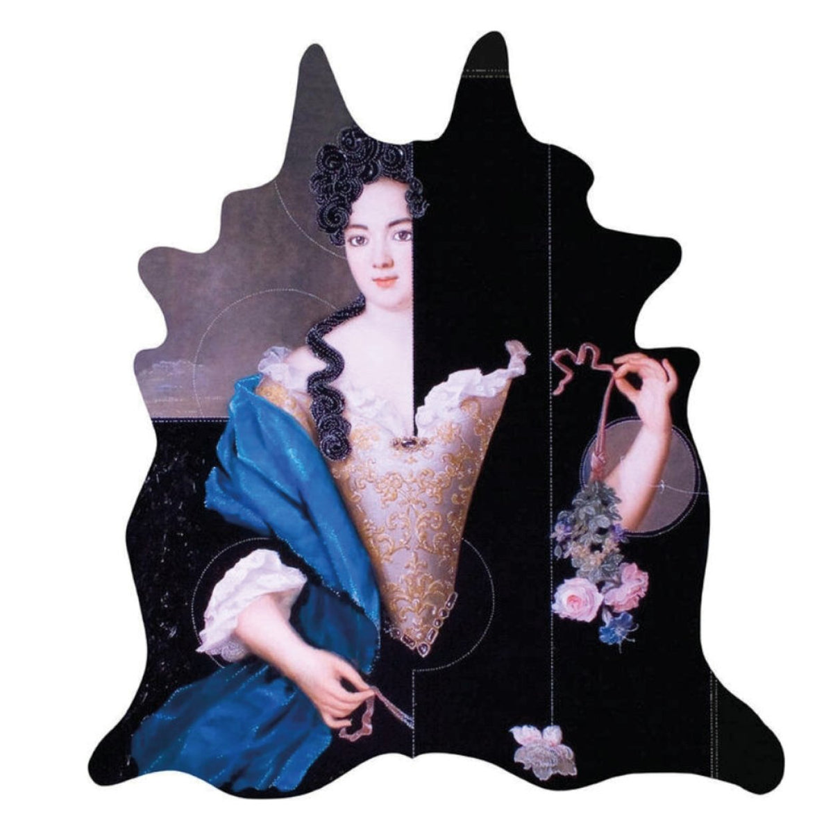 Annabelle Cowhide Vloerkleed - SuperMatique