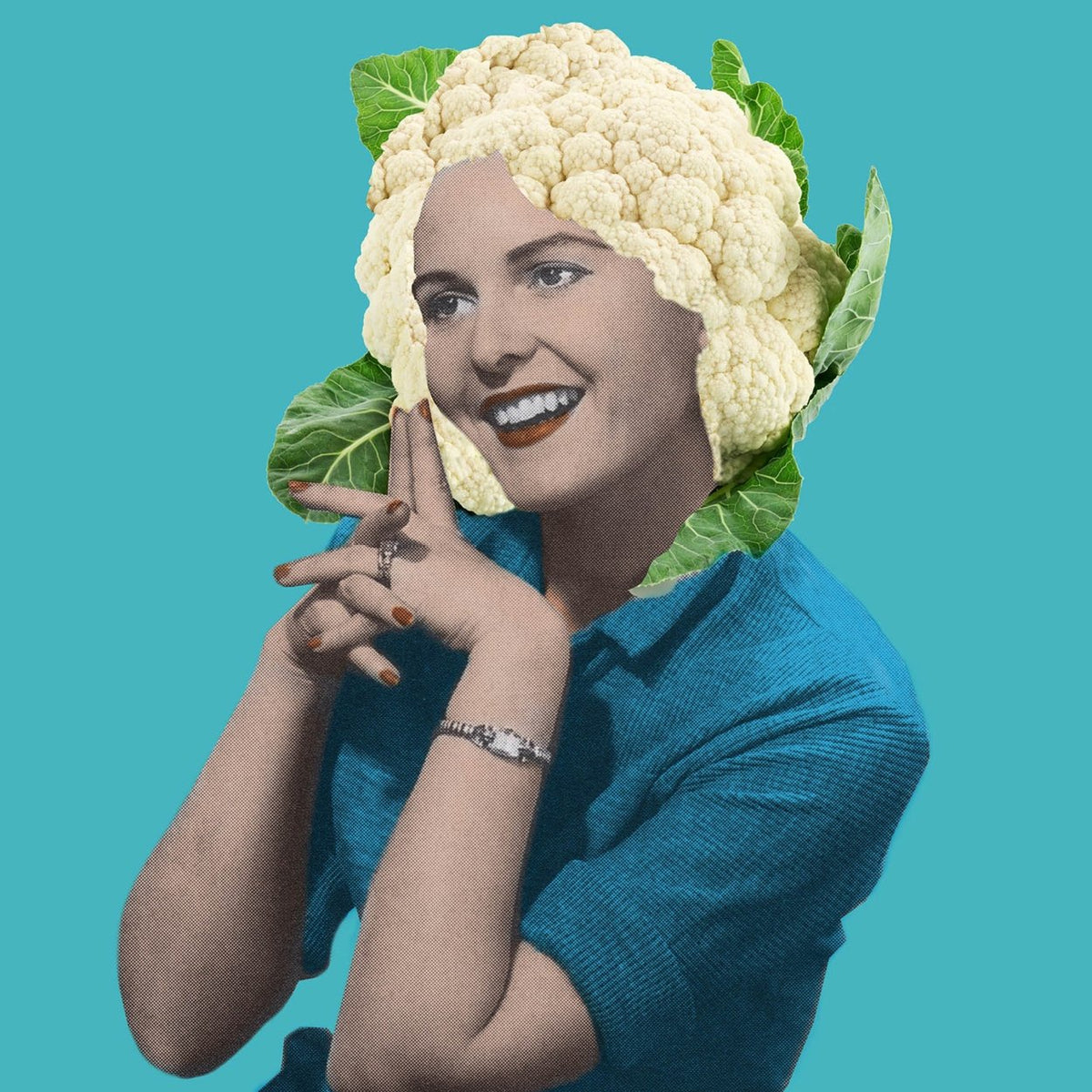 Ansichtkaart I was talking about cauliflower today... - SuperMatique