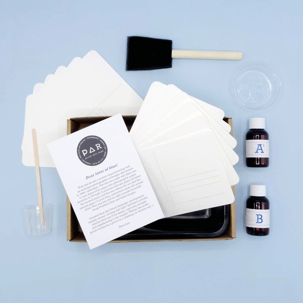 Cyanotype kit Postcard - SuperMatique