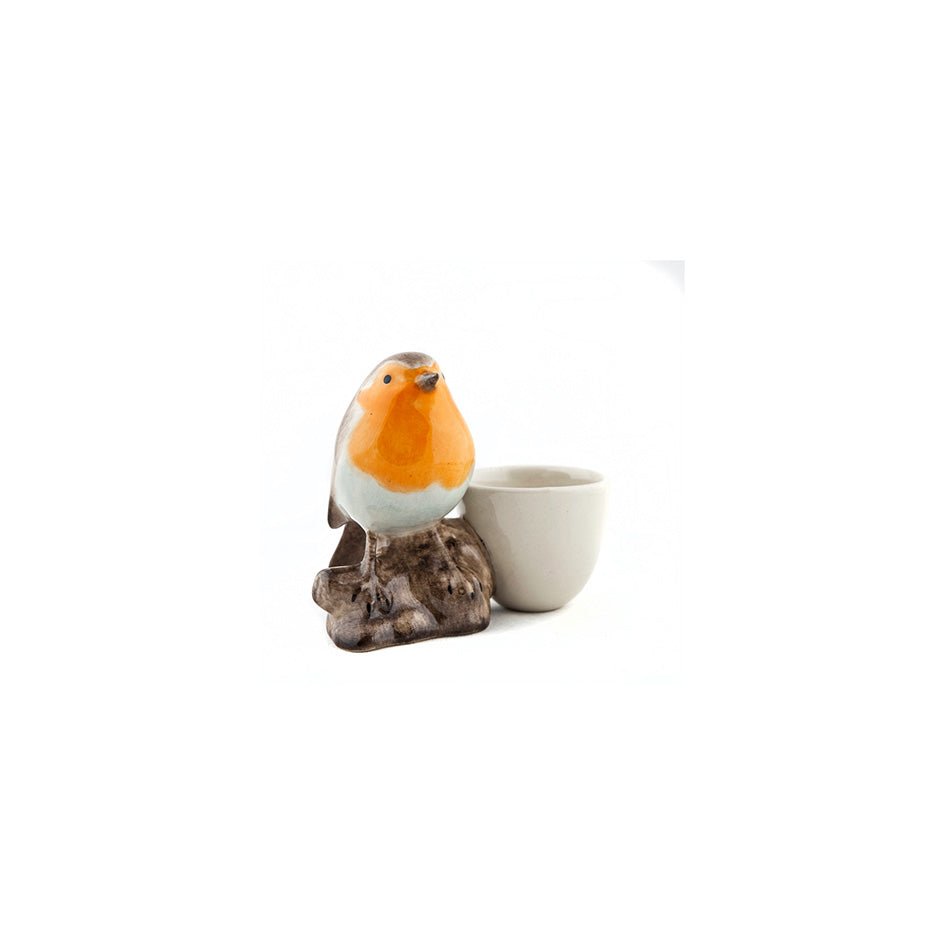 Roodborstje Eierdopje Quail Ceramics - SuperMatique