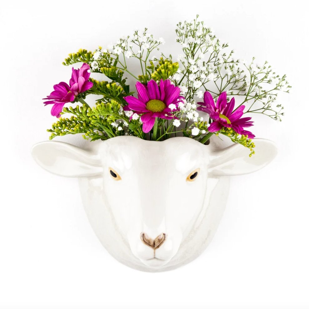 Schaap wit wandvaas - SuperMatique