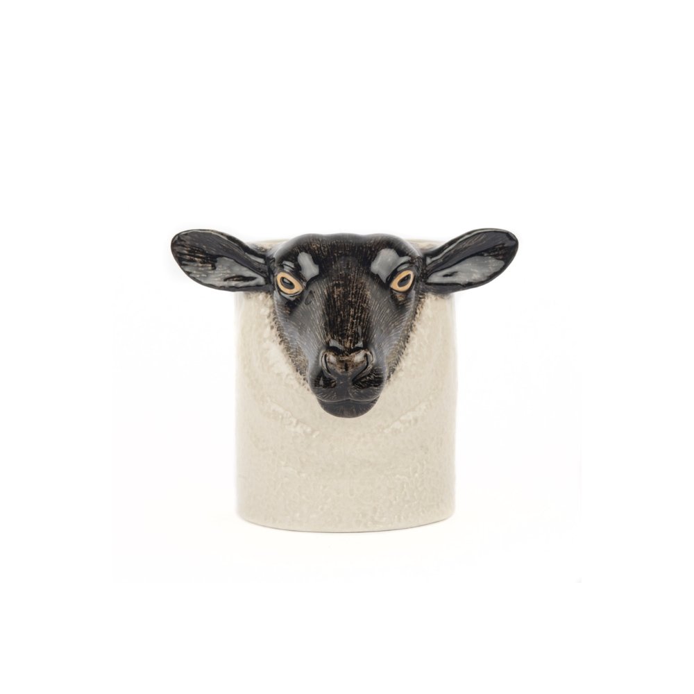 Schaap zwart-wit Pennen Pot - SuperMatique