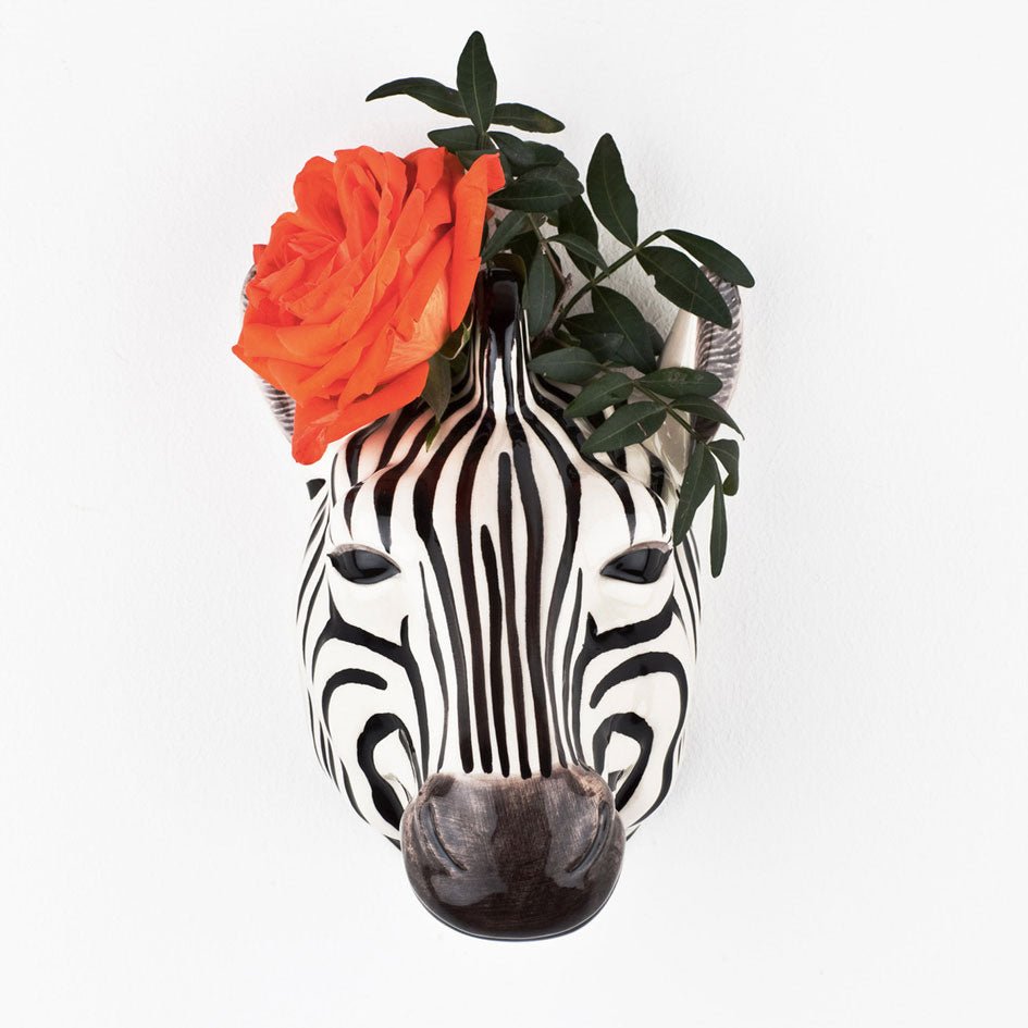 Zebra wandvaas Quail Ceramics - SuperMatique